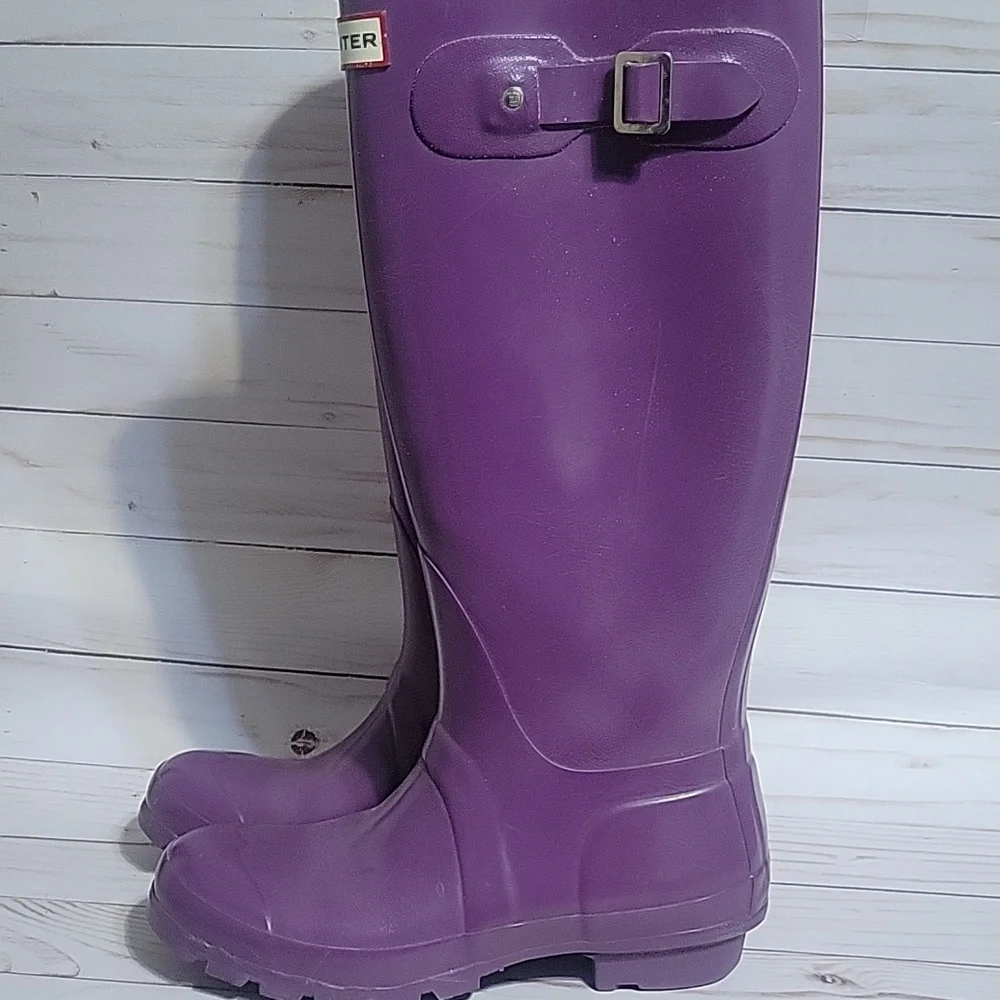 Pre-Owned Hunter Boots Size 6 - Picture 4 of 5